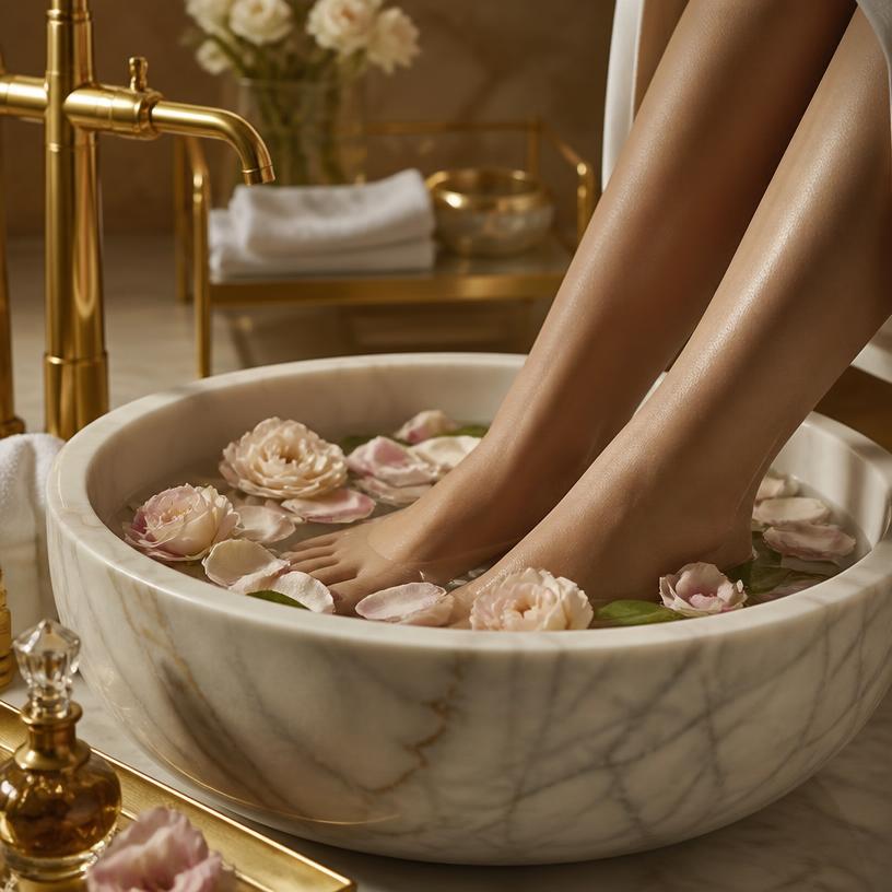 Pedicure & Manicure at Miracurl Unisex Salon